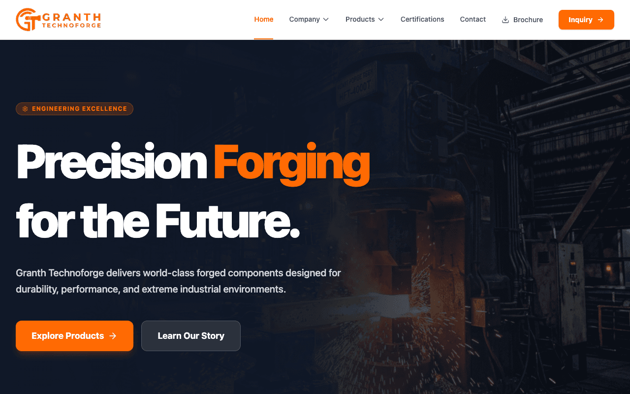 Granth Technoforge — screenshot